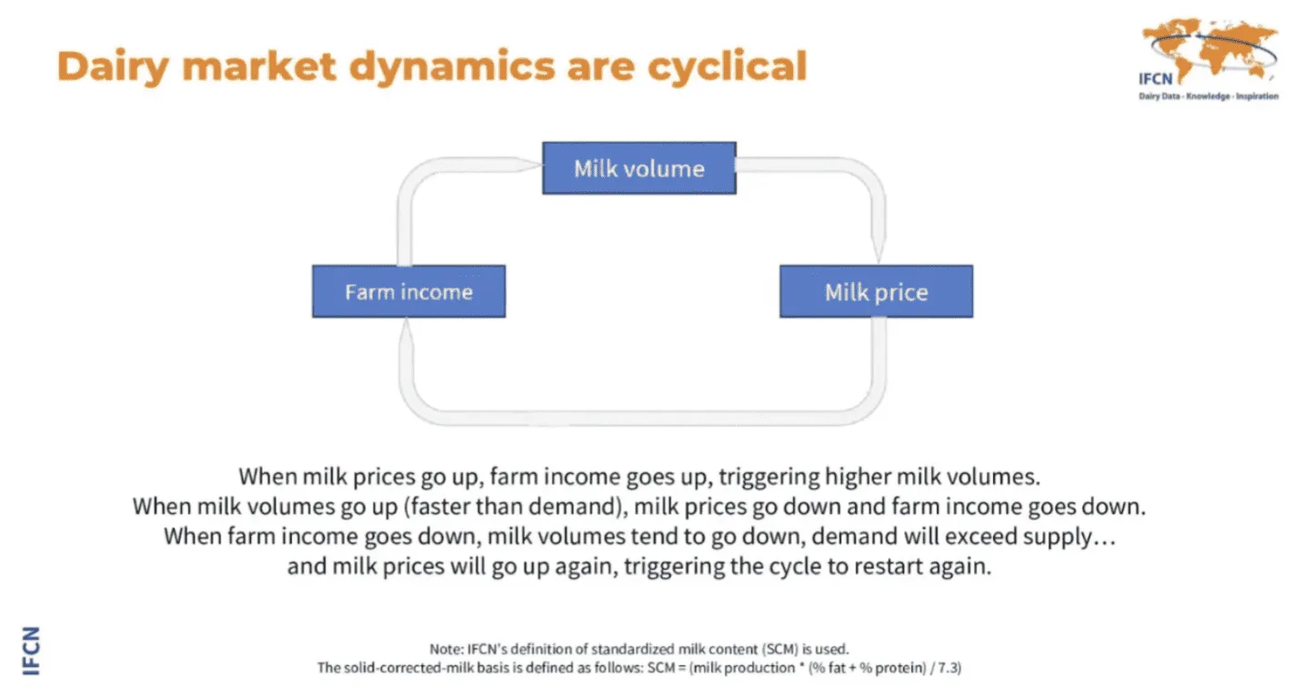 Dairy Cycle - farming practices on the global dairy market