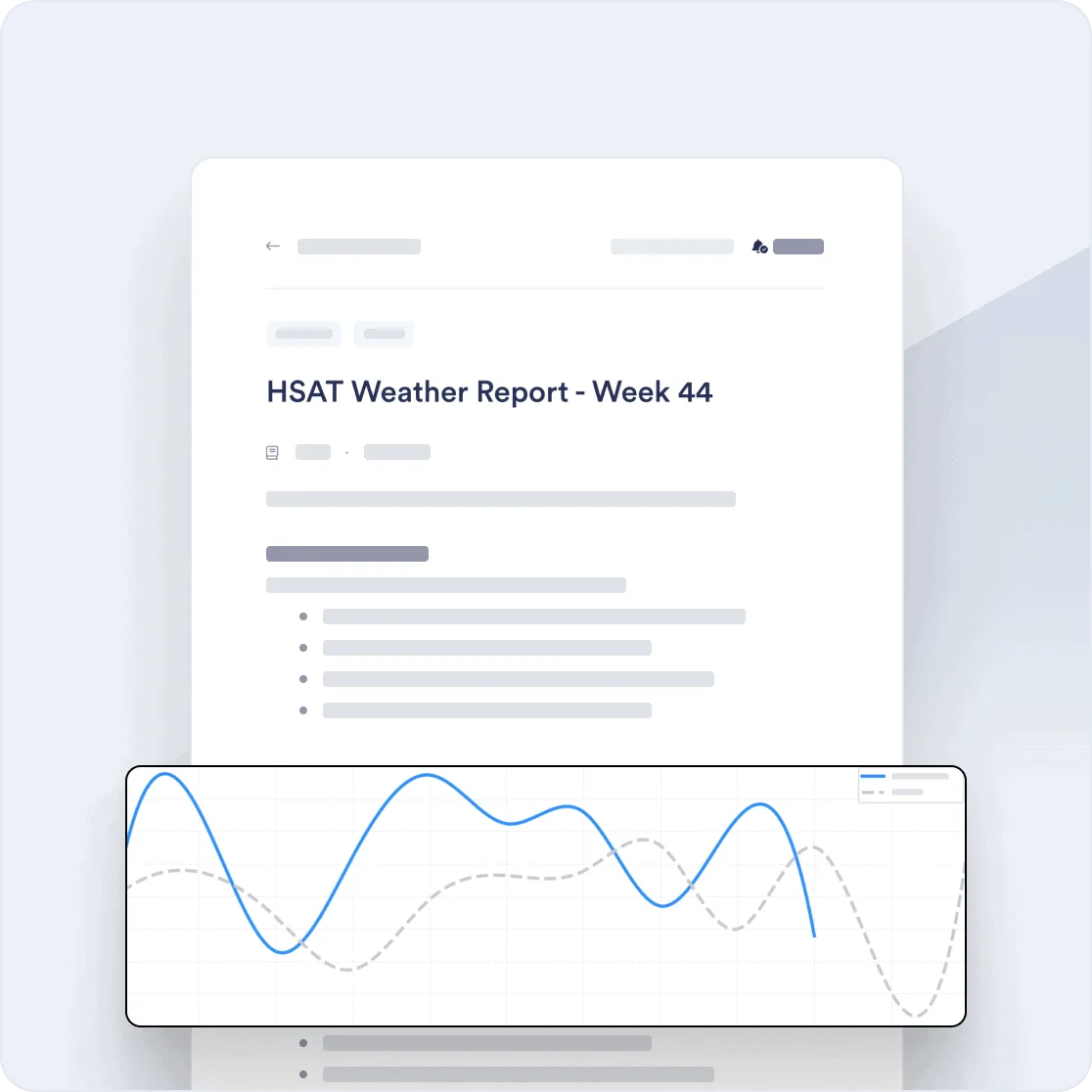 Vesper market analysis article with an accompanying price chart