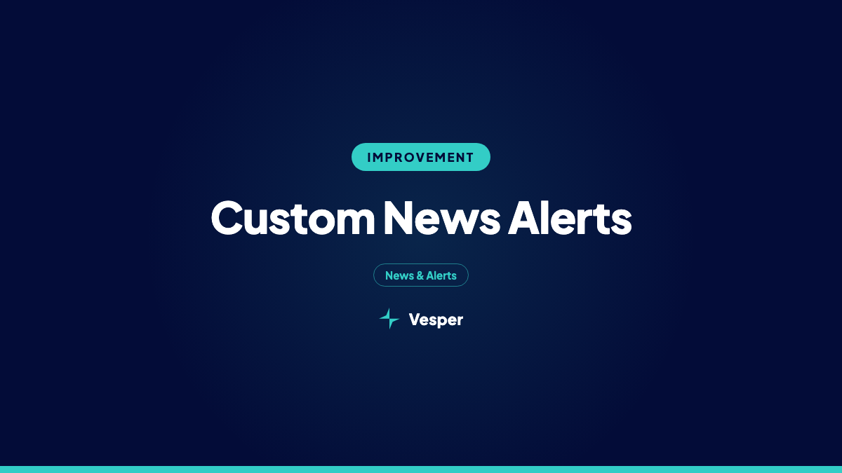 Custom News Alerts